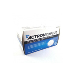 Actron compuesto 267 mg/133 mg/40 mg comprimidos efervescentes